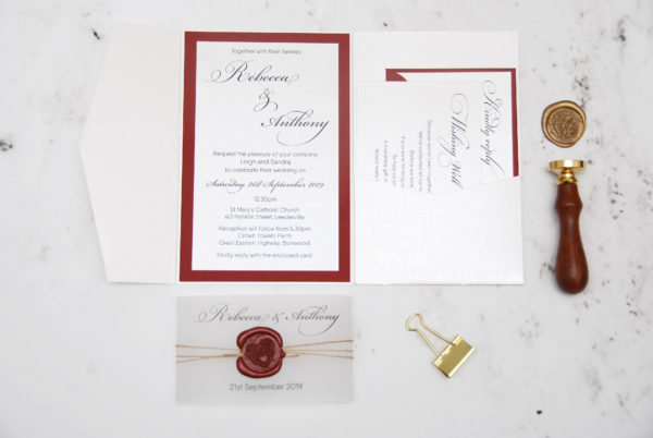 Pocketfold with wax seal - Image 3