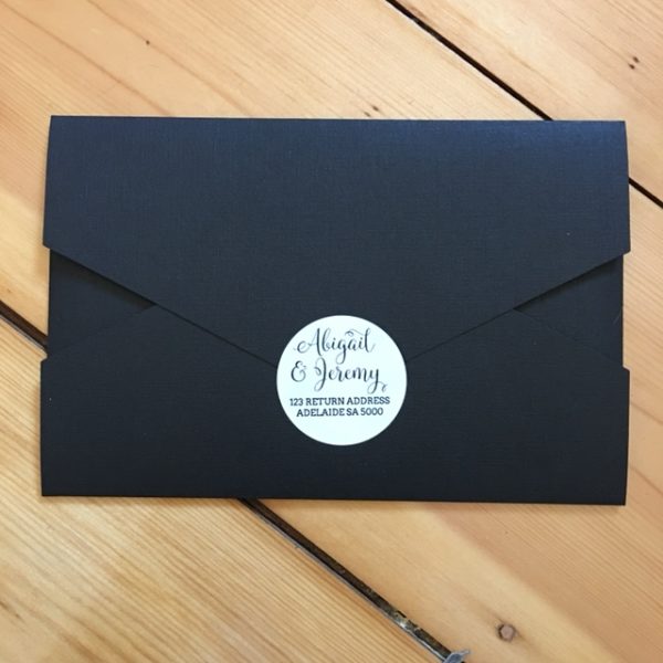 All-in-one invitation with feature font - Image 4