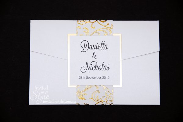 Horizontal Pocketfold with designer paper - Image 6