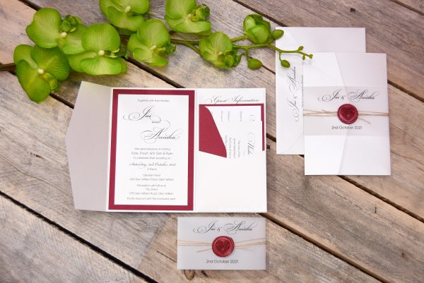 Pocketfold with wax seal - Image 2