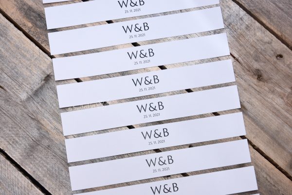 White Matte or Satin paper
