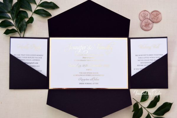 All-in-one invitation with Foil - Image 3