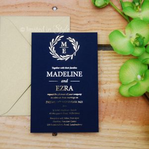 Foiled coloured cardstock
