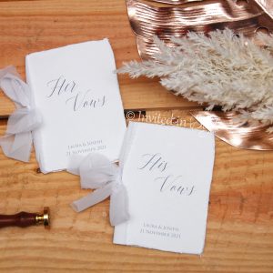 Handmade paper booklets