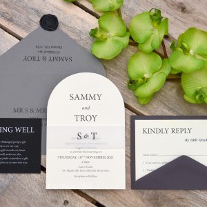 Arch - Ivory, grey, black