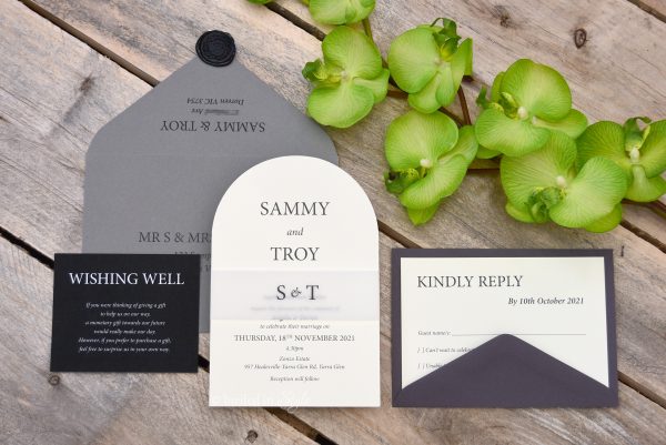 Arch - Ivory, grey, black