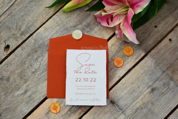 Handmade paper with feature font - Image 3