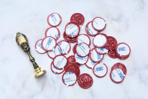 Double sided tape for Wax Seal Stickers - Image 2