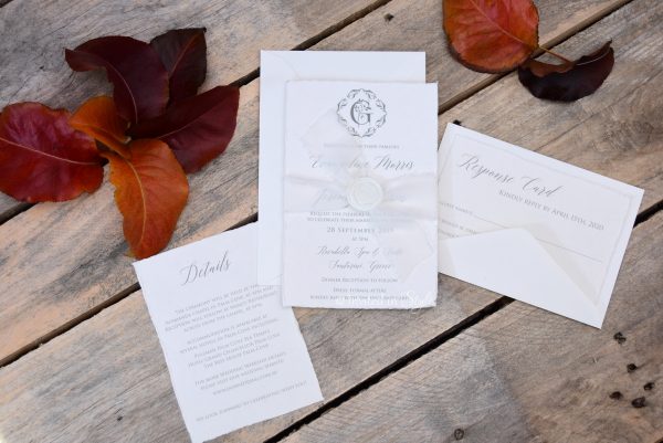 With wax seal and ribbon - Image 9
