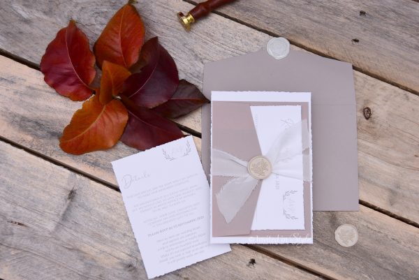 With wax seal and ribbon - Image 4