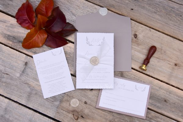 With wax seal and ribbon - Image 3