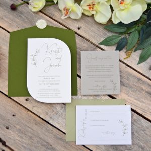 Double Half Arch - Leafy branch