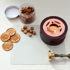 Non stick mat for wax seal making
