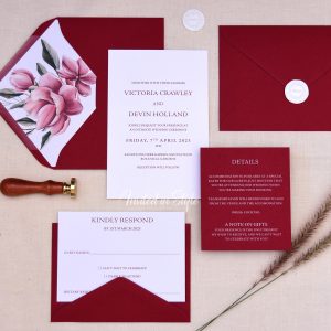 Burgundy Magnolia