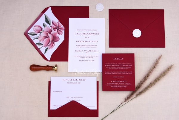 Burgundy Magnolia
