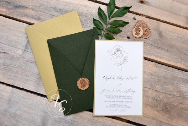 V pocket with wax seal - Image 5