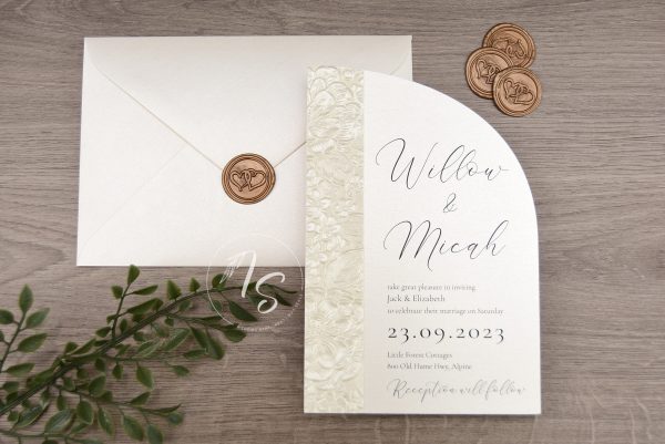 Half Arch - Embossed paper - Image 3