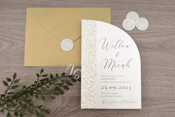 Half Arch - Embossed paper - Image 10