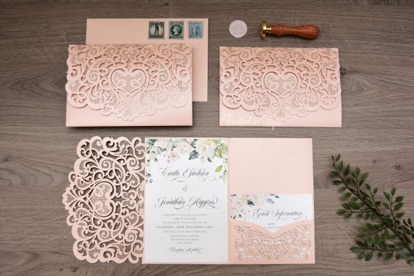 Loveheart - Rectangle Pocketfold - Image 4