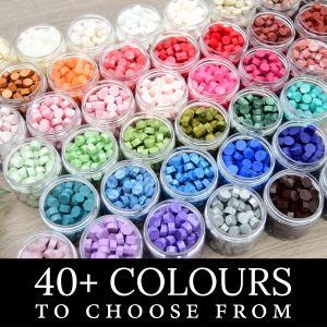 Sealing wax beads