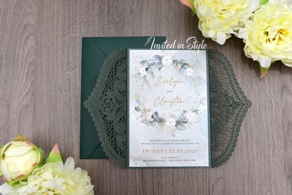 Chantilly Lace Gate fold - Image 4