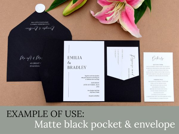 Invitation Pockets - 5x7" | Vistaprint | Custom sizes - Image 10