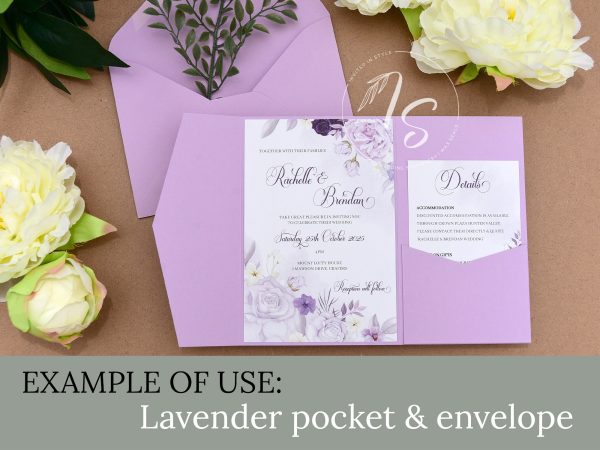 Invitation Pockets - 5x7" | Vistaprint | Custom sizes - Image 9