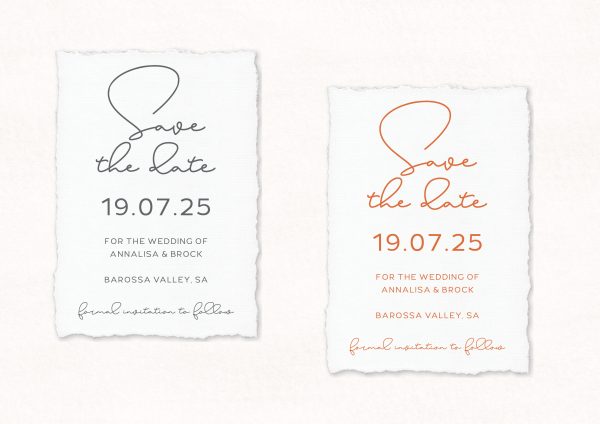 Handmade paper with feature font - Image 2