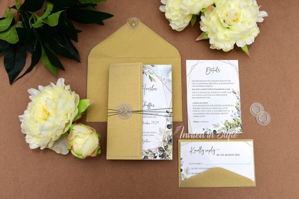 Half-fold wrap with wax seal - Image 3