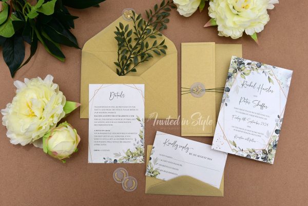 Half-fold wrap with wax seal - Image 2