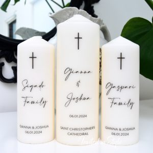 Feature text with Cross