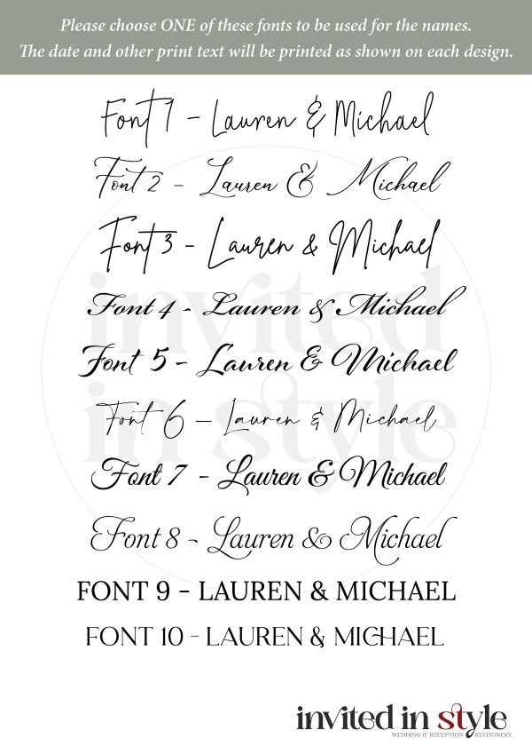 Foiled text with Cross - Image 13