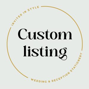 Custom Listing - Alec Crossley