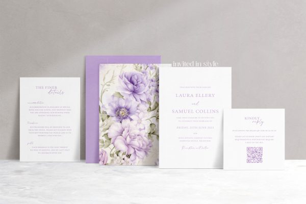 Double sided design - Lavender/lilac - Image 2