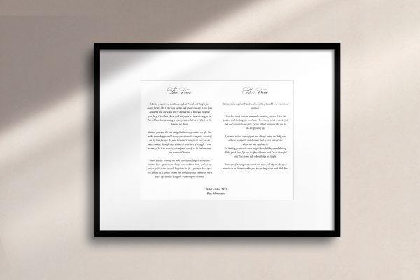 A3 print with monogram - Image 4