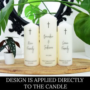 Feature text with Cross