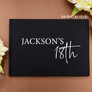 Birthday - White ink print