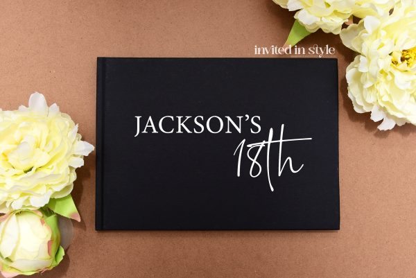 Birthday - White ink print
