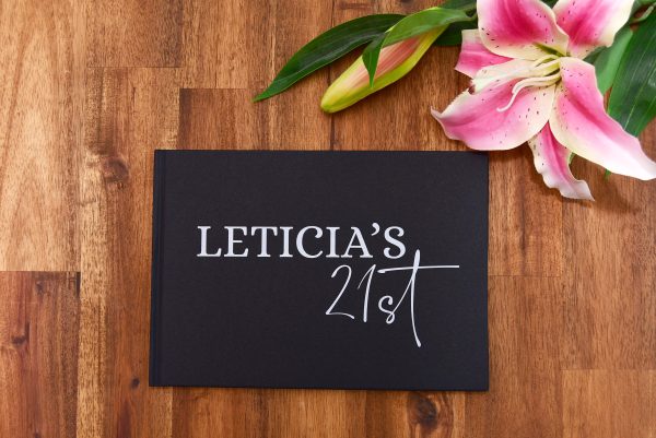 Birthday - Feminine font - White ink print - Image 5