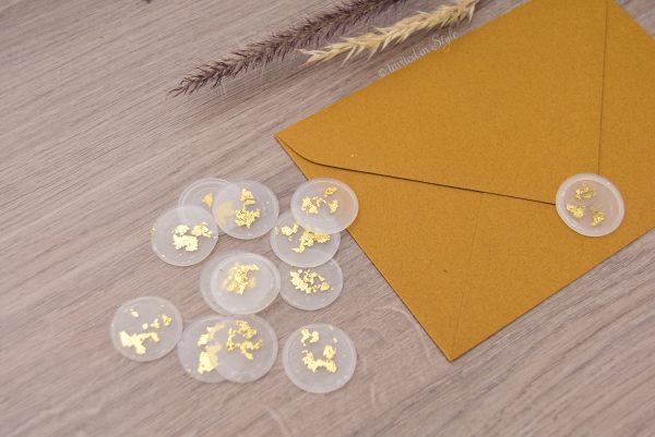 Vellum wax seal stickers - Image 4
