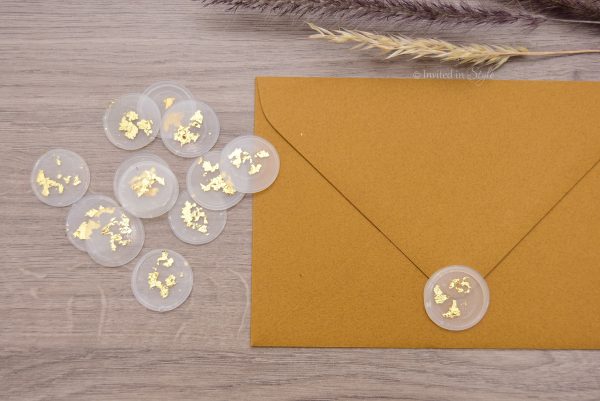 Vellum wax seal stickers - Image 3