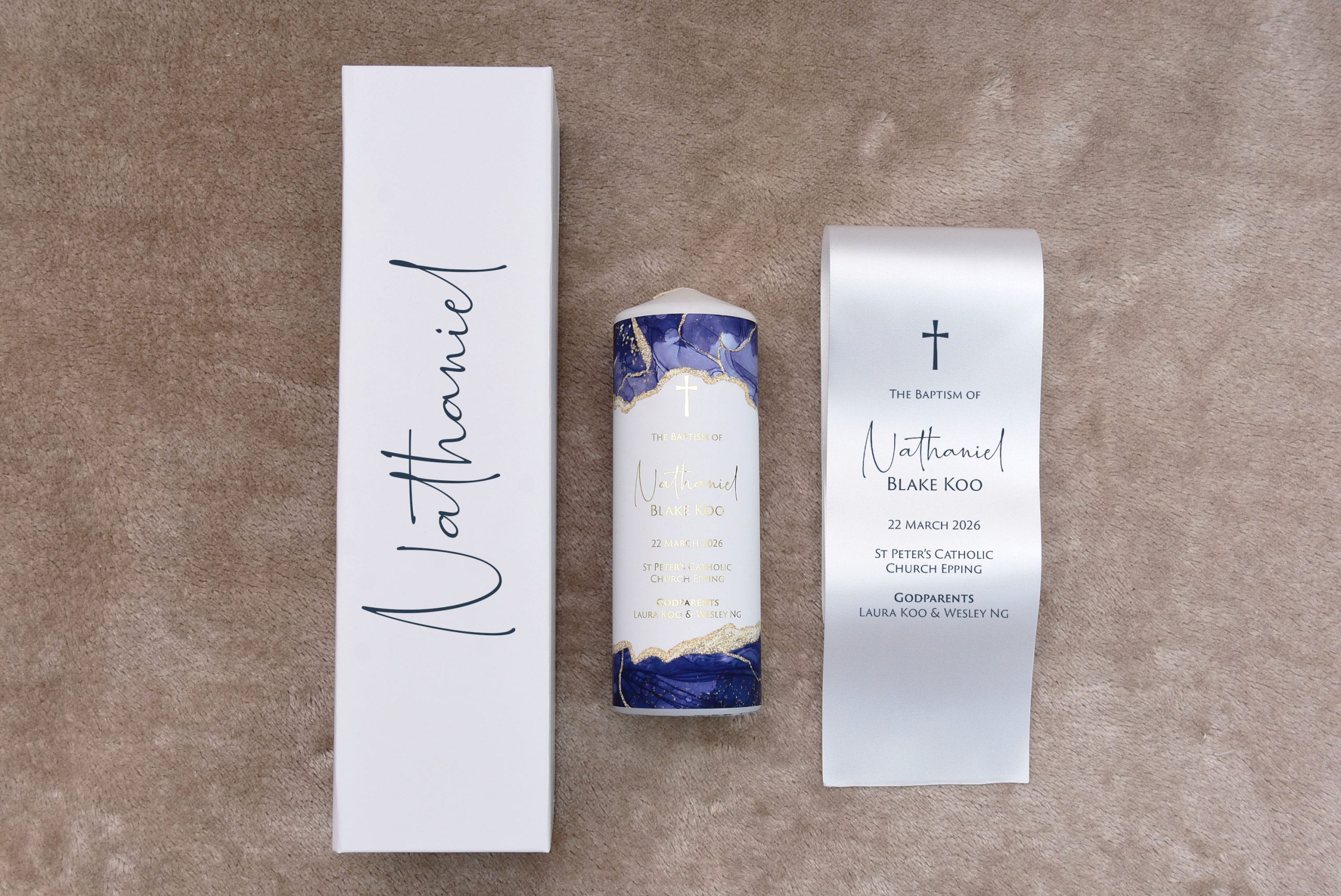 Candle & Stole set - foiled text - Image 10
