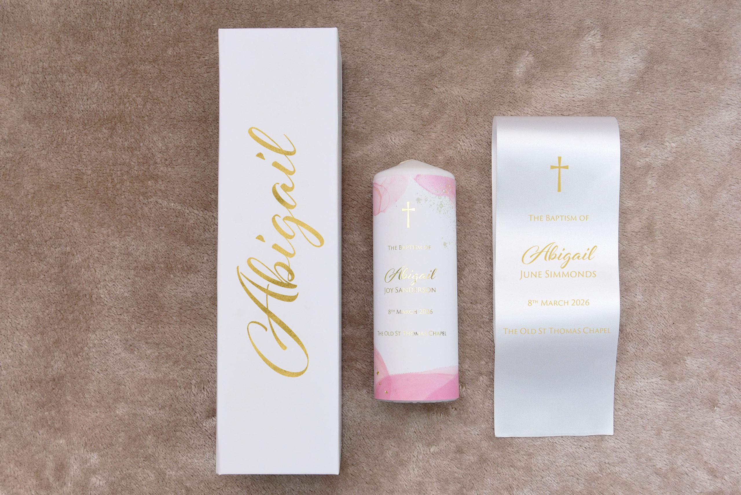Candle & Stole set - foiled text - Image 7