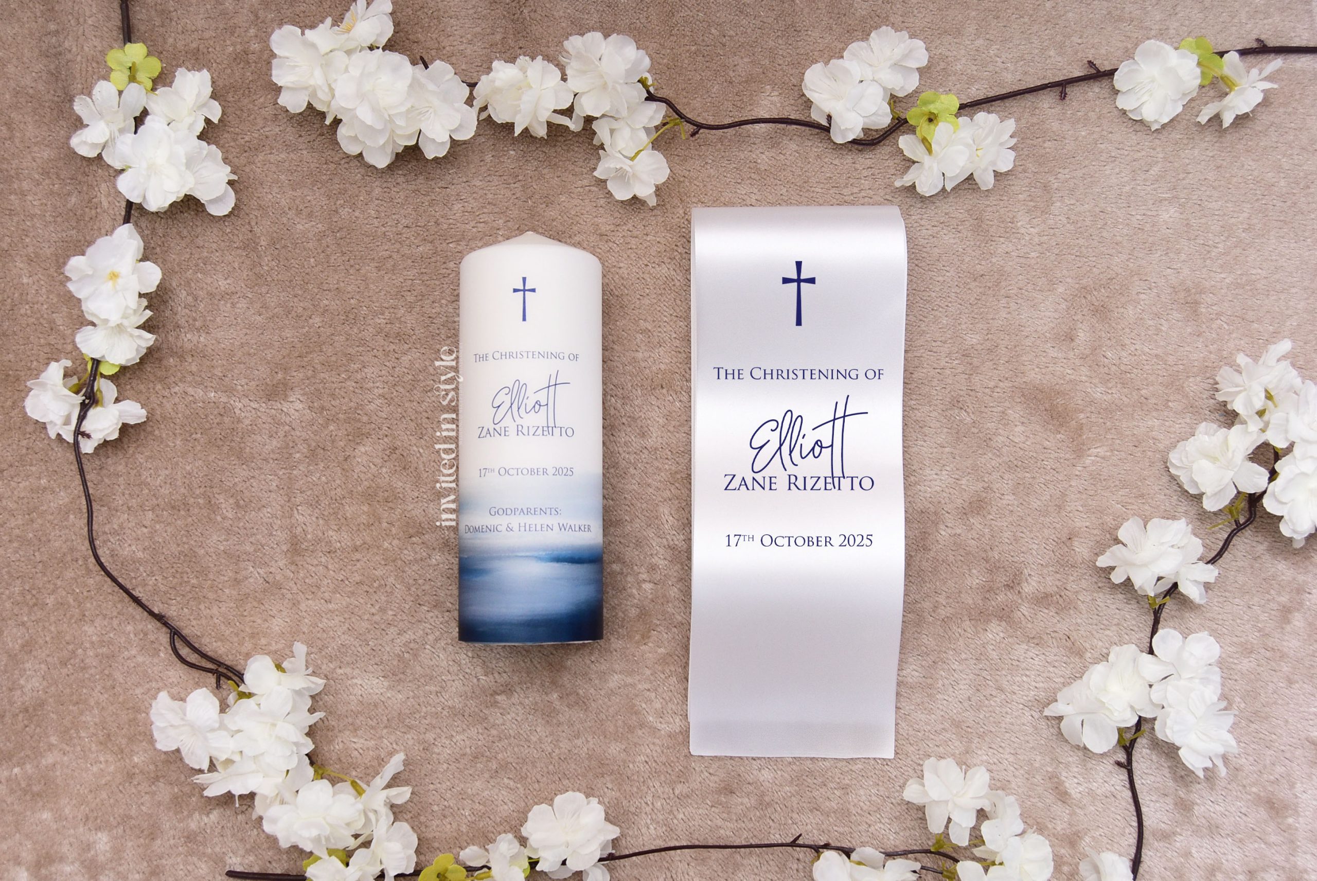 Candle & Stole set - flat print - Image 9