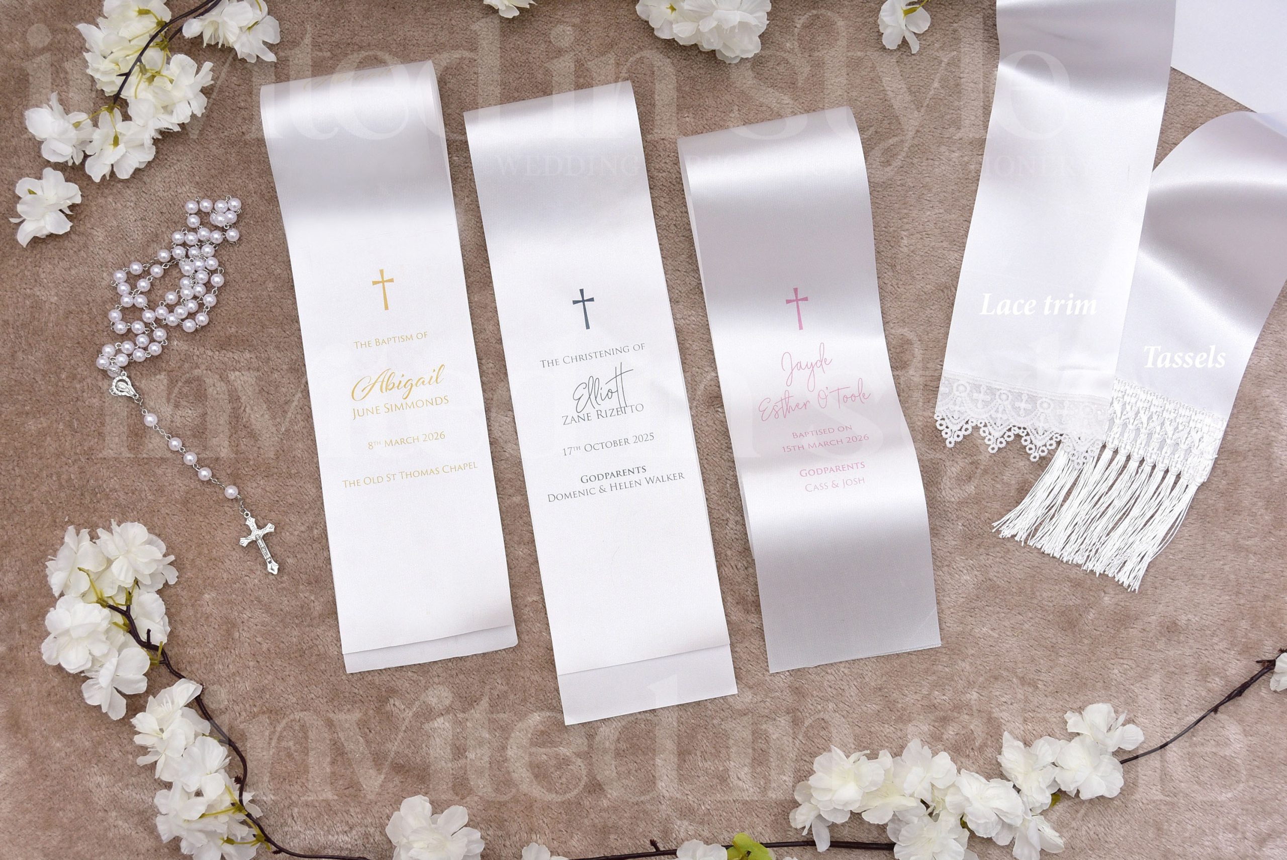Candle & Stole set - foiled text - Image 9