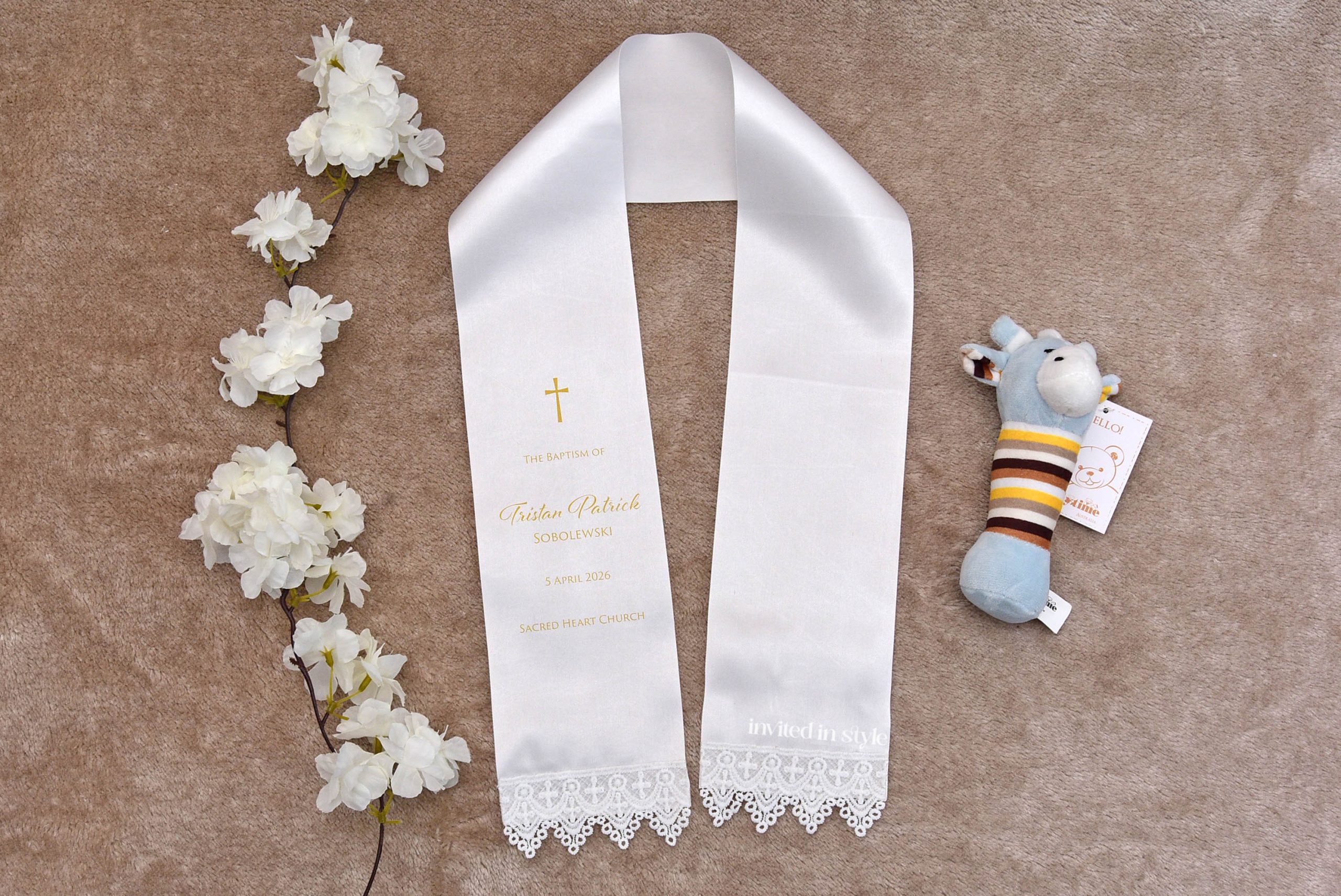 Candle & Stole set - flat print - Image 12