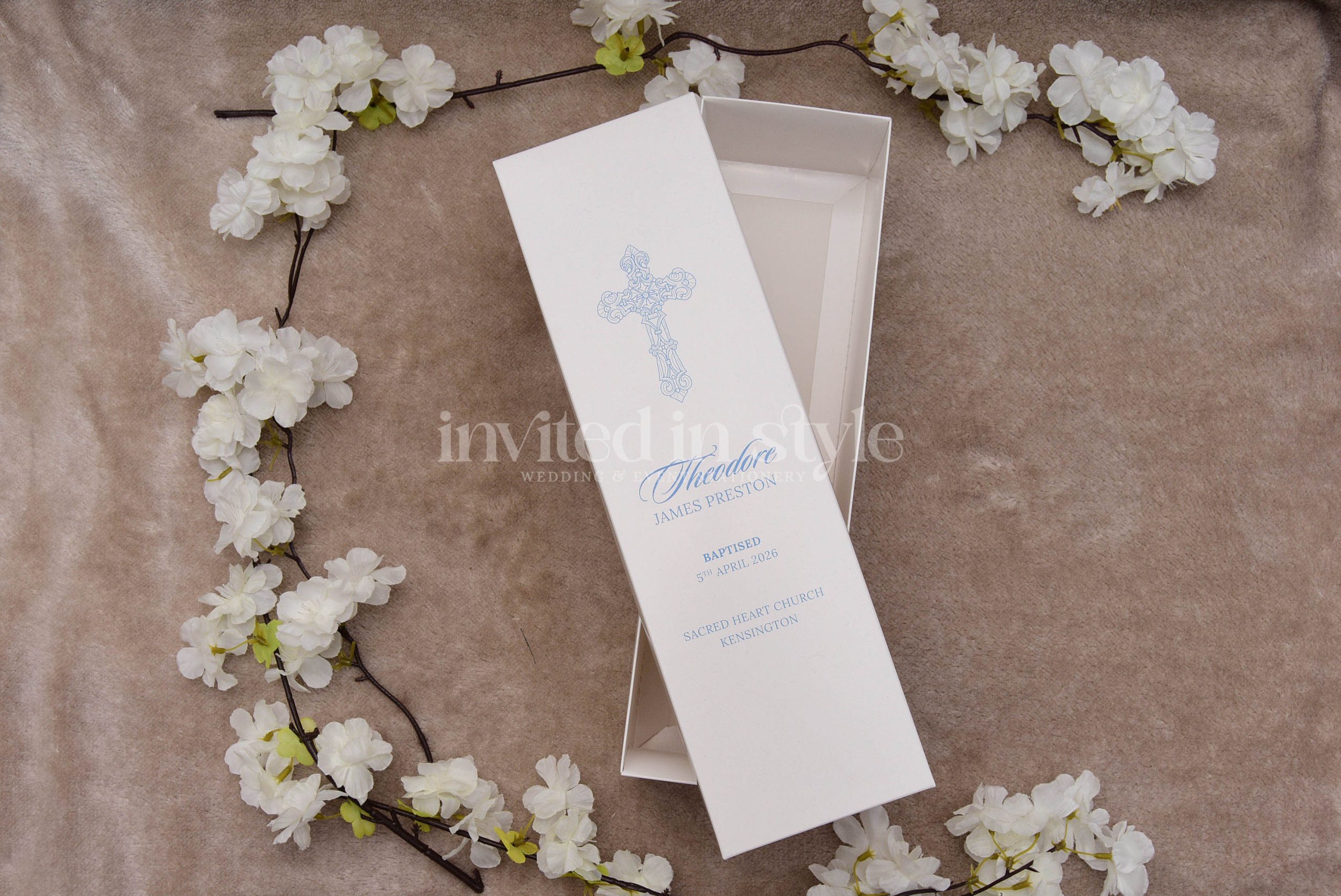 Single 2-piece keepsake box
