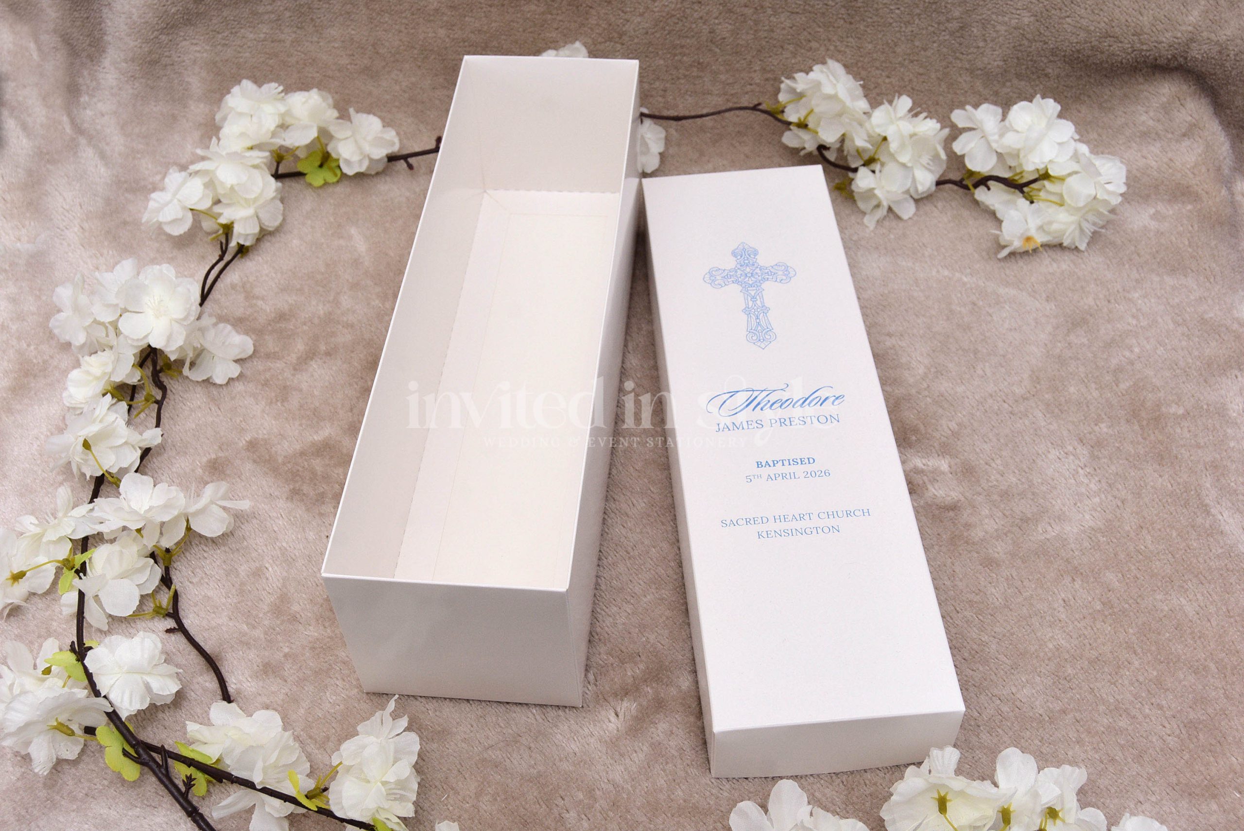 Single 2-piece keepsake box - Image 4