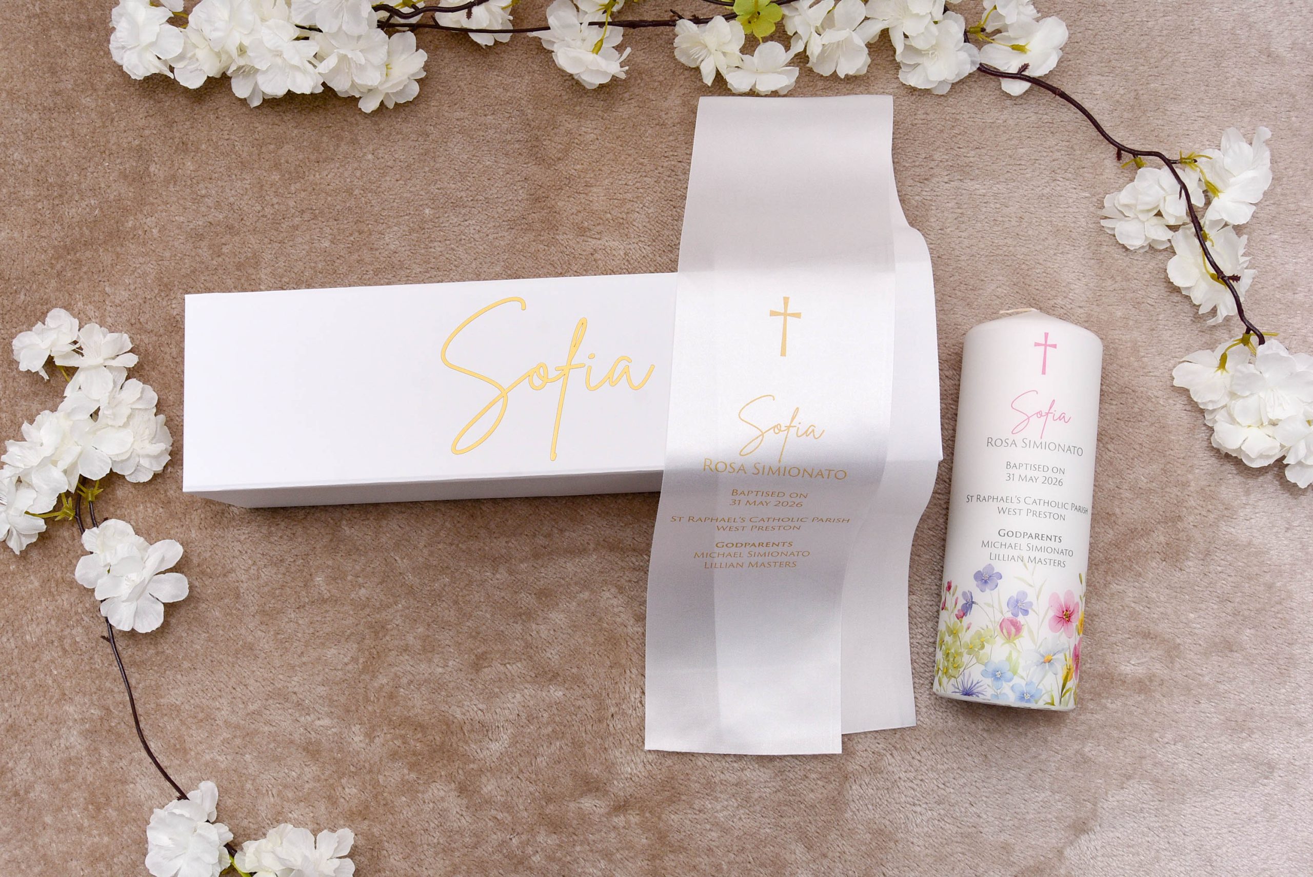 Candle & Stole set - flat print - Image 17