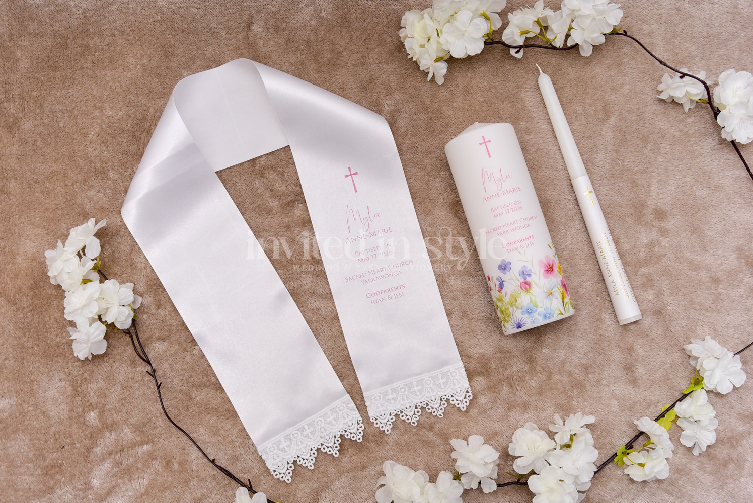 Candle & Stole set - flat print - Image 21